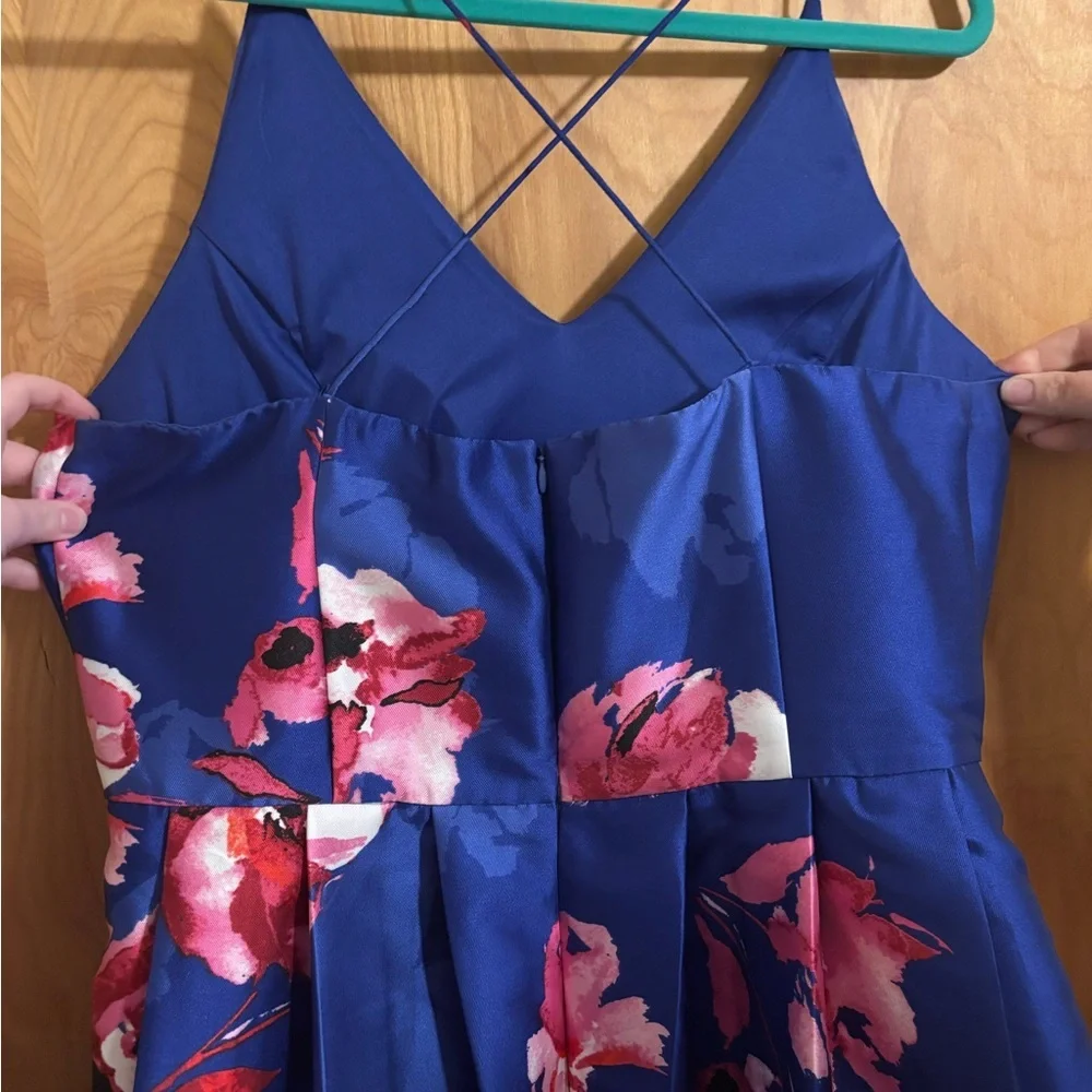 By By Prom Dress Floral Size 19 EUC - Picture 9 of 9